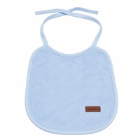 Children's terry bib lined with PVC New Baby blue