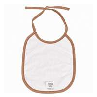 Children‘s terry bib lined with PVC New Baby brown