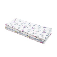 Cotton nappies with print NEW BABY 60x80 cm STANDARD 10 pcs