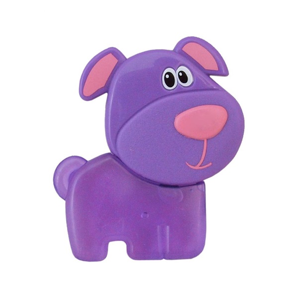 Baby Mix Puppy purple cooling teether