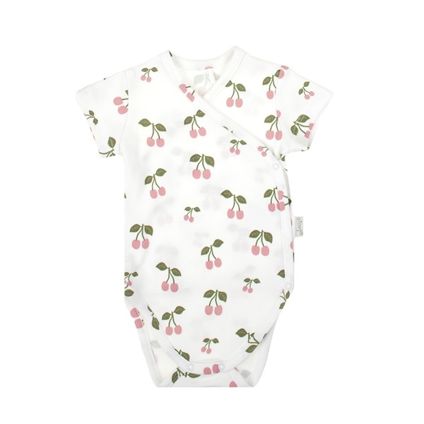 Baby Cotton Bodysuit with Side Closure Short Sleeves Nicol Emily, size 62 (3-6m)