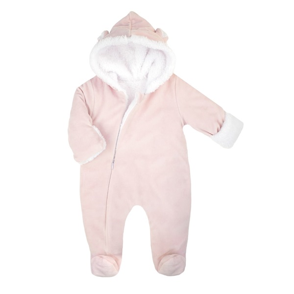 Nicol Emily winter suede baby overall