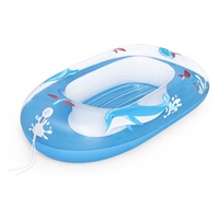 Bestway inflatable boat for kids 102x69 cm blue