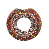 Kids big inflatable ring Bestway DONUT 107cm brown