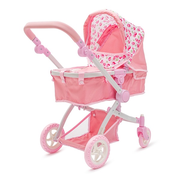 Doll stroller 2v1 Baby Mix Sophie pink