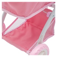 Doll stroller 2v1 Baby Mix Sophie pink