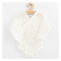 Baby muslin bodysuit with side fastening New Baby Arthur