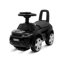 Baby Mix Prime SUV Ride-On Toy in Black Leather