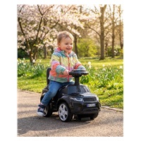 Baby Mix Prime SUV Ride-On Toy in Black Leather