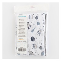 Muslin nappy New Baby 60x80 cm 3  pieces BOY