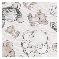 Cotton diapers with print New Baby 70x80 cm 3 pcs UNI