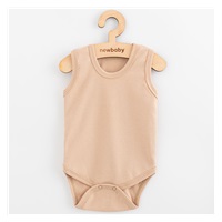 Baby body sleeveless New Baby Classic II light beige boy