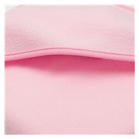 Baby terry towel with hood New Baby BASIC 80x80 pink