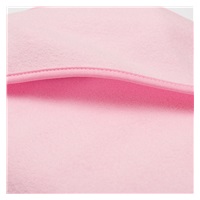 Baby terry towel with hood New Baby BASIC 100x100 pink