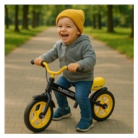 Children‘s balance bike with brake Baby Mix Traveller black