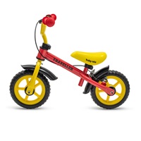 Children‘s balance bike with brake Baby Mix Traveller red