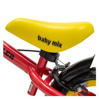 Children‘s balance bike with brake Baby Mix Traveller red