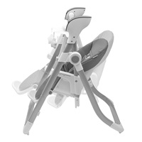 High chair 2in1 for kids SMART New Baby grey