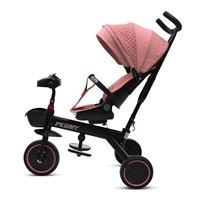 Baby Mix Peony EVA Pink Children‘s Tricycle