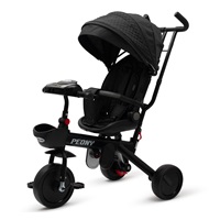 Baby Mix Peony EVA Black Children's Tricycle