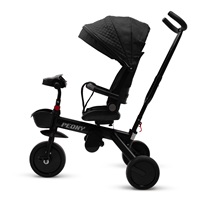 Baby Mix Peony EVA Black Children‘s Tricycle