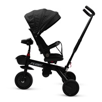 Baby Mix Peony EVA Black Children‘s Tricycle