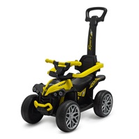 Baby Mix Mega Prime EVA  Baby Bike with guide bar yellow