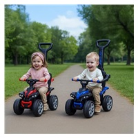 Baby Mix Mega Prime EVA baby bouncer with guide bar blue