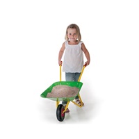 Children‘s garden wheelbarrow metal Milly Mally Rolly Toys green