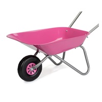 Children‘s garden wheelbarrow metal Milly Mally Rolly Toys pink