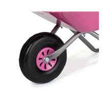 Children‘s garden wheelbarrow metal Milly Mally Rolly Toys pink