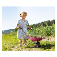 Children‘s garden wheelbarrow metal Milly Mally Rolly Toys pink