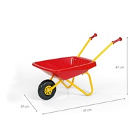 Children‘s plastic garden wheelbarrow Milly Mally Rolly Toys red