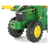 Pedal tractor loader Rolly Toys John Deere Farmtrac green