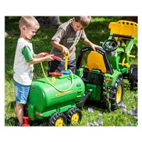 Pedal tractor loader Rolly Toys John Deere Farmtrac green