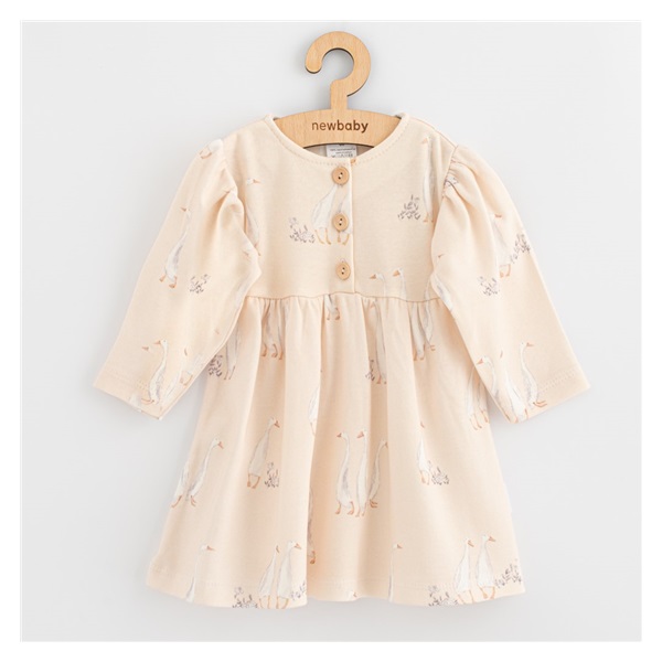 Baby cotton dress New Baby Goose