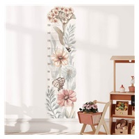 Wall sticker Wildflowers - height measure