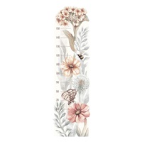 Wall sticker Wildflowers - height measure