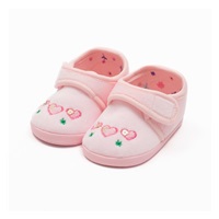 Baby suede booties New Baby hearts 0-3 m