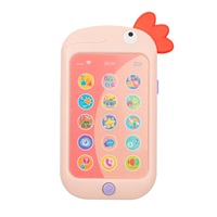 Telefon Baby Mix papoušek pink