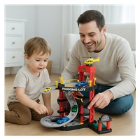 Large multi-level garage with cars by Baby Mix