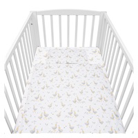 Cotton crib set with filling New Baby Goose 90x120cm