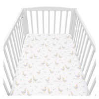 Cotton cot sheet cotton New Baby Geese 120x60 cm