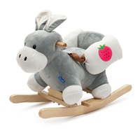 Rocking toy with melody Baby Mix donkey