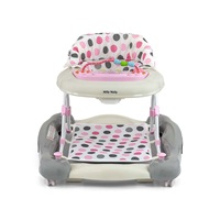 Baby walker with swing Milly Mally Patrol Plus Pastel Dots