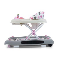 Baby walker with swing Milly Mally Patrol Plus Pastel Dots