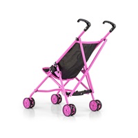 Milly Mally Julia Prestige Black Baby Golf Stroller for Dolls