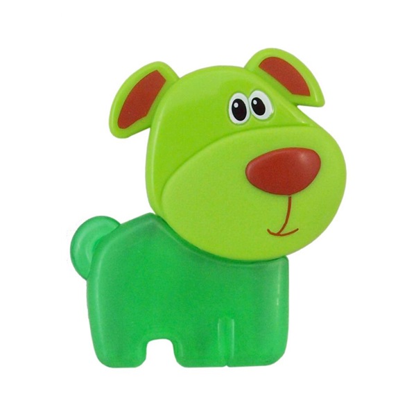 Baby Mix Puppy Green Cooling Teether(damaged packaging)