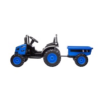 Electric tractor with trailer Milly Mally Farmer blue