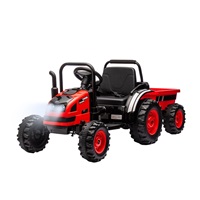 Electric tractor with trailer Milly Mally Farmer red